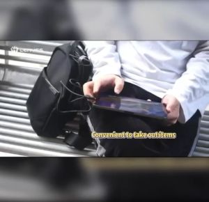 LB513 - Tas Selempang LENYES LB-513 Pria Wanita Banford Crossbody Sling Bag Travel