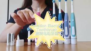 Others | Intelligent electric Toothbrush，Round head design DuPont imported nylon bristles rounded top，IPX5 Waterproof Rating