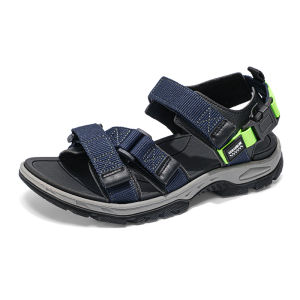 Summer Mens Sandals Trendy Casual Outdoor Sport Shoes for Holidays Beach Breathable Wear-Resistant Hiking & Walking Sandals