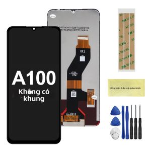 6.75 "Màn Hình LCD Hiển Thị Bộ Số Hóa Cảm Ứng Cho Itel A100 A673L Đen Màn Hình Điện Dung Thay Thế Sửa Chữa Một Phần