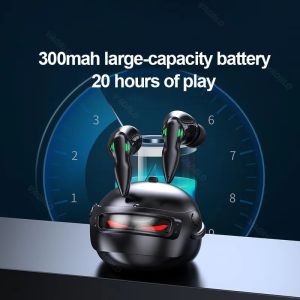 H03 Wireless Bluetooth Earphones 5.3 Smart Noise Reduction Level 3 Helmet Game TWS In-ear Wireless Earphones Noise Reduction Sports Earplugs In-ear Ultra-long Battery Life Wireless Earphones