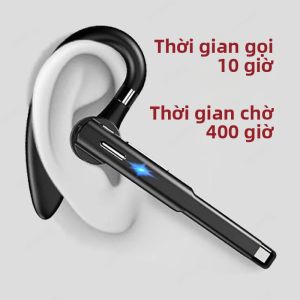 Tai Nghe Bluetooth Không Dây Có Micrô Tai Nghe Khử Tiếng Ồn Rảnh Tay Dành Cho Lái Xe Và Kinh Doanh Tai Nghe Khử Tiếng Ồn