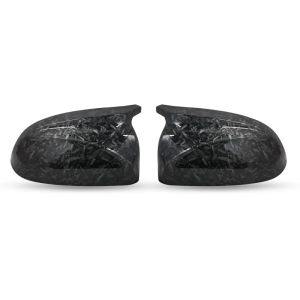 For BMW x3 G01 x4 G02 x5 G05 2018-22 Black M3 Style Carbon Fiber Car Rear View Door Wing Side Mirror Cover Caps Shell Case
