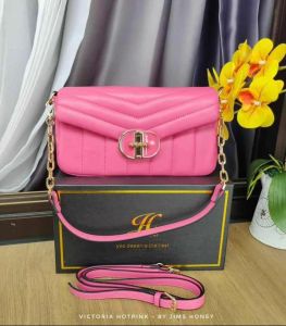 Jimshoney - VICTORIA BAG Tas Slempang Shoulder Bag Wanita Polos Elegan
