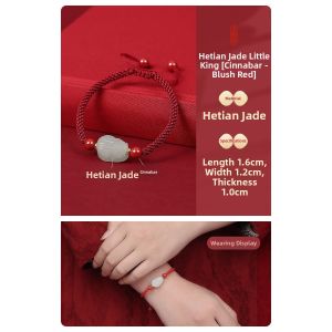 JIZHAOTANG | Lucky Birth Year Charms Jade Bracelet