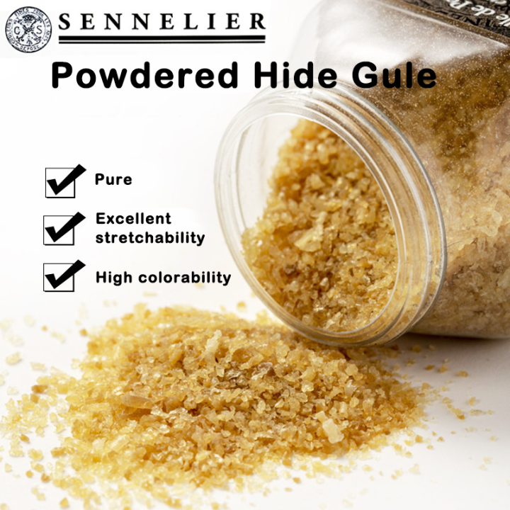 France SENNELIER Rabbit Skin Glue, Powdered Hide Gule N133501, Oil ...