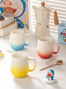 Yomerto | Doraemon Cartoon Gradation Color Cup