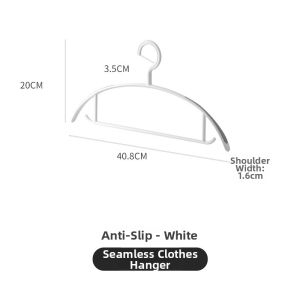 No-Mark Wide Shoulder Clothes Hanger