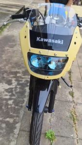 เบ้าใส Kawasaki Serpico ตาเพชรเบ้าฟ้า ไฟหน้าจานฉาย เซอร์ปิโก้ R1