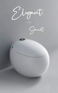 [Read Stock | HDB ✅ Condo ✅ Landed ✅] SMART Egg 🥚 Shaped Powerful Vortex Tornado 🌪️ Flushing Toilet Bowl