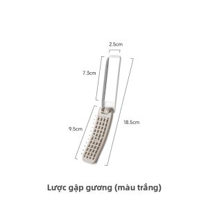 FaSoLa | Gương Kẹp Tóc 2-trong-1 Đa Năng