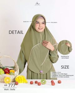Terbaru hijab jilbab kerudung krudung instan wanita cantik dewasa fashion murah adem Arrafi AR 777 new terlaris lise garis seller pyet depan mewah daily simple kekinian viral gratis ongkir lebaran idul fitri 2023 COD pet antem ootd simple rempel