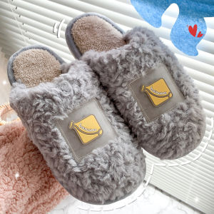 KKV-ohgo! Rainbow White Womens Cotton Slippers Soft and Comfortable 36-39 yards