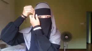 RAYA 2025 Kualiti Bagus Niqab Purdah Muslimah Viral NIQAB NINJA ALA NEELOFA