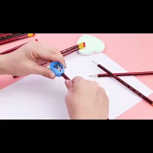 ดินสอไม้HBบาทบาท ดินสอไม้ ดินสอเกรดA พร้อมยางลบ อุปกรณ์เครื่องเขียน ดินสอ HB50100