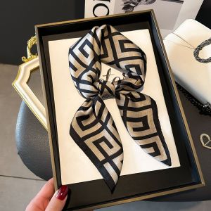 Khăn Lụa Vuông Cao Cấp 70cm Dành Cho Nữ Chất Liệu Satin Dùng Làm Khăn Quàng Cổ Băng Đô Khăn Choàng Đầu Khăn Choàng Khăn Hijab Khăn Quàng Cổ Kiểu Echarpe Có Họa Tiết Thêu Tay.