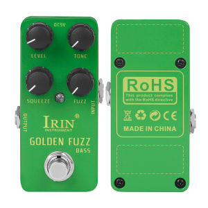 IRIN | IRIN Guitar Effect Pedal True Bypass Pedals Electric Guitar Parts Distortion/Chorus/Overload /TALENT OCTAVE/GOLDEN FUZZ BASS