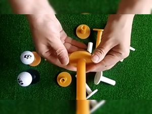 2 ชิ้น/แพ็ค ที่วางลูกกอล์ฟ ทียางมี ให้เลือกหลากหลายขนาด ทียางสำหรับตั้งลูกกอล์ฟ Golf Tee