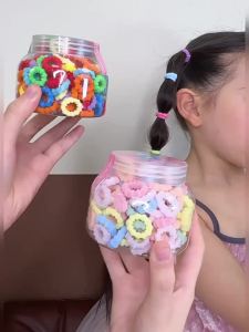 Colorful Gentle Stretchy Korean Style Children Hair Bands
