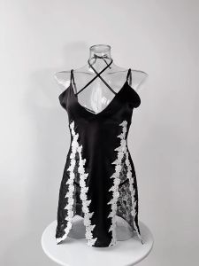 ชุดนอนผ่าข้างแบบสับ2509 จัดส่งที่รวดเร็ว