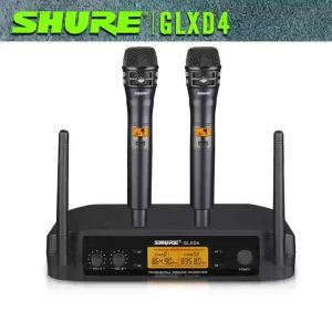 mic wireless original shuer/GLXD4mikrofon tanpa kabelmicrophone wirelessmic karaoke suara jernih