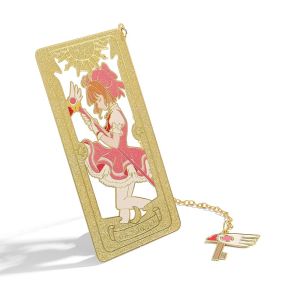 Bandai | Cardcaptor Sakura Anime Kim Loại Bookmark Thiết Kế Rỗng Manga Nhật Bản Nghiên Cứu Văn Phòng Phẩm Lưu Niệm Quà Tặng Dễ Thương Sưu Tập Cho Người Lớn