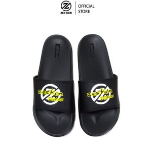 ZESTIEN Sandal Selop Pria Distro Branded Keren Sendal Slop Karet Pylon Empuk LZSSA4