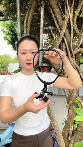 Bộ giá đỡ điện thoại đeo cổ quay phim góc nhìn người dùng thực tế - GR19
