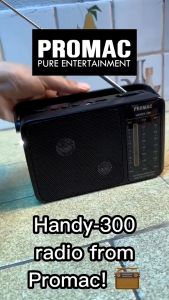 Promac HANDY-300 3-Band Radio with USB and SD card slot