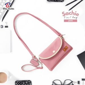 SACHIE 2IN1 BAG BY BIRU TSABITA Tas Selempang Wanita Kekinian