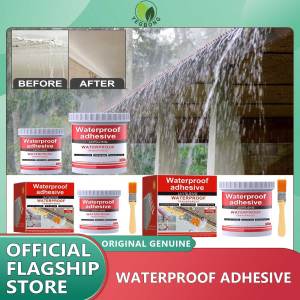 Jaysuing กาวกันน้ำกันรั่วสำหรับห้องน้ำกาวเชื่อมประสานที่มองไม่เห็นเครื่องมือซ่อมกาวโพลียูรีเทนกันน้ำเคลือบกาวที่มองไม่เห็นกาวพร้อมแปรงกาวงานช่างกาวสำหรับบ้านหลังคาห้องน้ำ