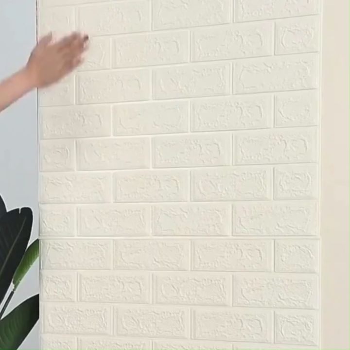 70x77cm Wallpaper foam self-adhesive bricks Stickers waterproof for Rough Wall cement wall paper for wall