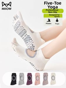 MiiOW | Non-Slip Five Fingered Yoga Socks Women