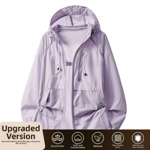 NANSSE | Men Doping Ice Silk Hooded Sun Protective Jacket