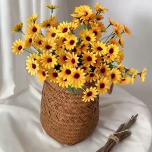 Bunga Matahari Kecil/Small Sunflower Artificial/Bunga Palsu Dekorasi