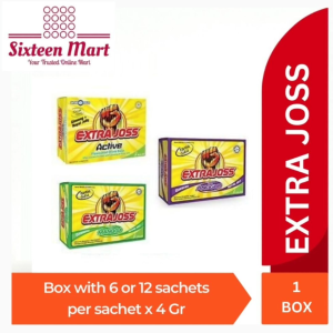 Extra Joss - box with 6 sachets or 12 sachets x 4gram (SG)