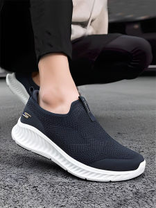 Skechers | Mens Breathable Cushioned Slip-on Walking Shoes