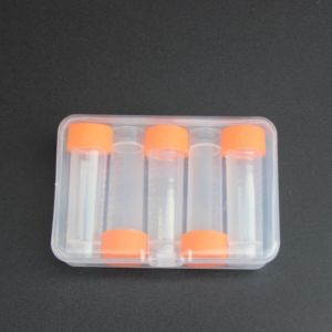 Portable Mini Plastic Storage Box Sealed Lid No Leaking Liquid Moisture Proof Medicine Bottle Parts Organizer Case 2ml Capacity