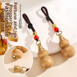 Prosperity & Fortune Gourd Keychain