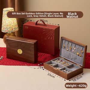 High-end Retro Jewelry Box for Storing Precious Items