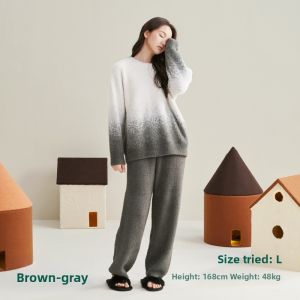 Thick Coral Fleece Sleepwear Set