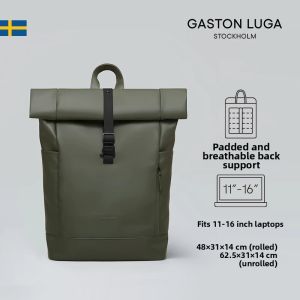 Gaston Luga | Expandable Lightweight Rolling Top Backpack