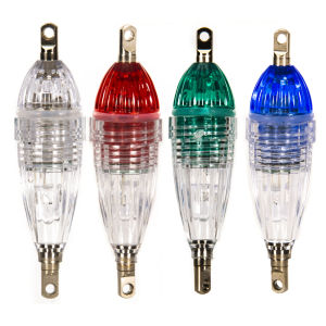 【New Arrival】Button Battery LED Squid Lure Bait Lamp Underwater Fish Attracting Light