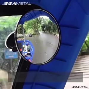 SEAMETAL Suction Cup Car Rear View Mirror 360 Degrees Rotatable Auxiliary Observe Mirror Universal Wide Angle Blind Spot Mirrors