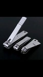Gunting Kuku Stainless Steel Alat Gunting Potong Kuku Anti Slip Nail Clipper