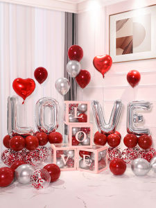 ZLVOEY | Qixi Valentine Wedding Engagement Proposal Romantic Decoration Set