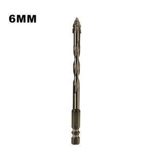 High-Four-edged serrated eccentric drill for dry drilling of ceramic tiles glass marble concrete stainless steel drill bits