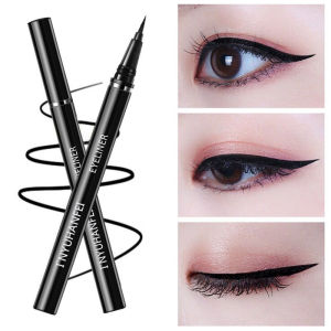 Eyeliner Big Eye Cair Warna Hitam Anti Air Waterproof Tahan Lama Eye Liner Spidol COD - Ninestar