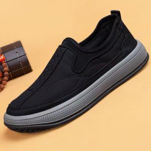 JIFANPAUL | Comfortable Mens Walking Work Shoes for Seniors 休闲