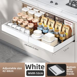 GUANGMANZHI | Sliding Adjustable Organizer Shelf